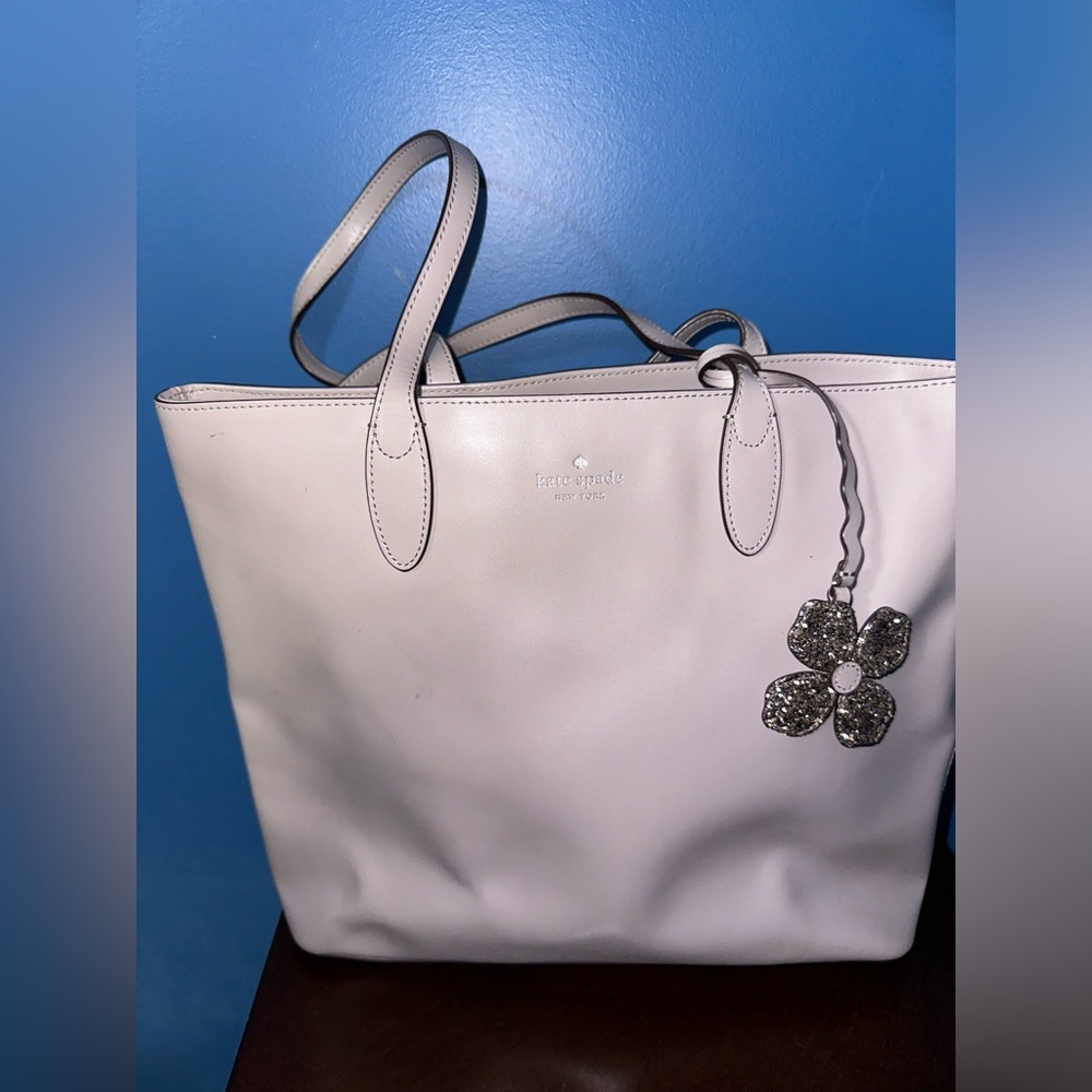 Kate Spade kerri soft taupe medium tote
